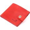 Невеликий жіночий горизонтальний гаманець із червоної шкіри Shvigel (2416434) - 1
