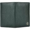 Шкіряна обкладинка для паспорта із фактурної шкіри зеленого кольору Hammonds Flycatcher PH602 з відсіком для карт 108041 modnotak фото - 3