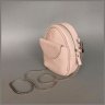 Пудровая женская мини-сумка на плечо из фактурной кожи BlankNote Kroha 79041 - 4