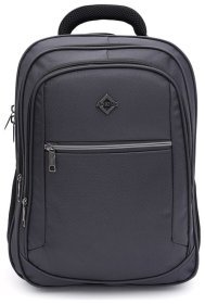 Стильный мужской рюкзак из текстиля серого цвета Aoking 89141