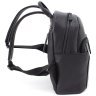 Черный женский рюкзак среднего размера из фактурной кожи KARYA 69741 - 2