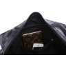 Чорна дорожня сумка з натуральної шкіри великого розміру VINTAGE STYLE (14135) - 10