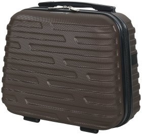 Косметичка коричневого цвета Costa Brava из пластика Vip Collection 102442