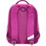 Школьный рюкзак из текстиля в малиновом цвете с рисунком Bagland (53242) - 3
