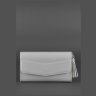 Компактная сумка серого цвета из натуральной кожи BlankNote Элис (12696) - 3