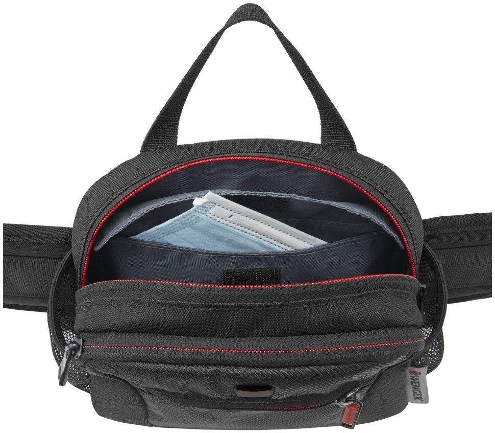 Сумка на пояс Wenger, Waist Pack, чорна фото №6 Сумка на пояс Wenger, Waist Pack, чорна modnotak фото №6