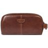 Чоловічий несесер з гладкої шкіри з ручкою для носіння Ashwood T78 Chestnut 94242 коричневого кольору фото №1 Чоловічий несесер з гладкої шкіри з ручкою для носіння Ashwood T78 Chestnut 94242 коричневого кольору modnotak фото - 1