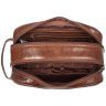 Чоловічий несесер з гладкої шкіри з ручкою для носіння Ashwood T78 Chestnut 94242 коричневого кольору фото №8 Чоловічий несесер з гладкої шкіри з ручкою для носіння Ashwood T78 Chestnut 94242 коричневого кольору modnotak фото - 8