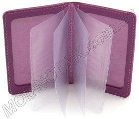 Женская обложка для пластикового паспорта из кожи ST Leather (17768)