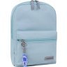 Жіночий рюкзак із текстилю в кольорі тиффані Bagland (55542) - 1