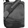 Наплечная мужская сумка планшет из винтажной матовой кожи Crazy Horse VATTO (11883) - 6