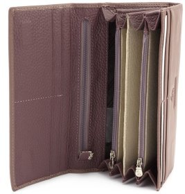 Кожаный кошелек с фиксацией на магнитах Marco Coverna (16264)