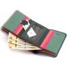Небольшой женский цветной кошелек из натуральной кожи на магните ST Leather 1767242 - 8
