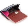 Небольшой женский цветной кошелек из натуральной кожи на магните ST Leather 1767242 - 6