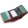 Невеликий жіночий кольоровий гаманець із натуральної шкіри на магніті ST Leather 1767242 - 7