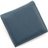 Маленький женский кошелек синего цвета из натуральной кожи ST Leather 1767342 - 4