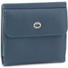 Маленький жіночий гаманець синього кольору із натуральної шкіри ST Leather 1767342