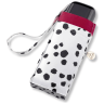 Женский мини зонт Fulton L501 Tiny-2 Dalmatian (складной, механика, с принтом долматин) белого цвета 107942 modnotak фото - 5