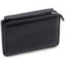 Черный женский кошелек среднего размера из натуральной кожи ST Leather 108542 modnotak фото - 4