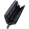 Черный женский кошелек среднего размера из натуральной кожи ST Leather 108542 modnotak фото - 5
