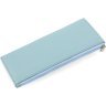 Красивий тонкий жіночий гаманець із натуральної шкіри блакитного кольору Marco Coverna 68642 - 3