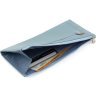 Красивий тонкий жіночий гаманець із натуральної шкіри блакитного кольору Marco Coverna 68642 - 6