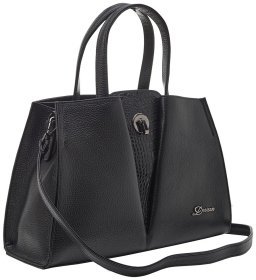 Деловая женская сумка из натуральной фактурной кожи Desisan 79742