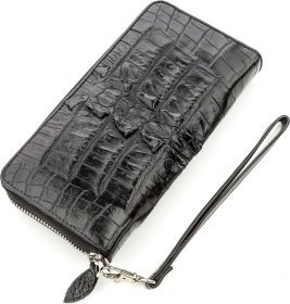 Мужской кошелек из натуральной кожи крокодила CROCODILE LEATHER (024-18569)