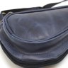 Cиняя мужская сумка-слинг из натуральной кожи через плечо TARWA (21659) - 6