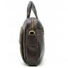 Кожаная сумка-портфель для делового мужчины в коричневом цвете TARWA (19796) - 4