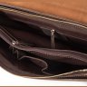Классический мужской портфель коричневого цвета из винтажной кожи Tiding Bag (15919) - 4