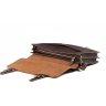 Классический мужской портфель коричневого цвета из винтажной кожи Tiding Bag (15919) - 6