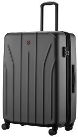 Валіза Wenger, Oryson, велика, пластик, 4 колеса, сіра