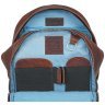 Мужской рюкзак на два отделения из натуральной гладкой кожи Ashwood коричневого цвета 94143 фото №7 Мужской рюкзак на два отделения из натуральной гладкой кожи Ashwood коричневого цвета 94143 modnotak фото - 7