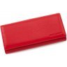 Кошелек на магнитах с блоком для карточек красного цвета - Marco Coverna (17559) - 1