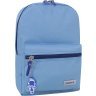 Стильний рюкзак блакитного кольору із текстилю Bagland (55543) - 1