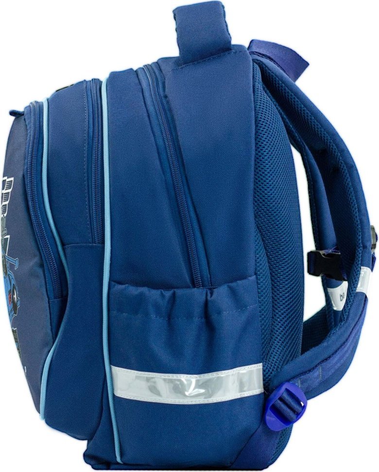 Школьный текстильный рюкзак для мальчика с принтом автомобиля Bagland Butterfly 55643