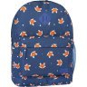 Синий детский рюкзак из текстиля с принтом Bagland (55743) - 1