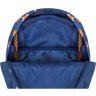 Синий детский рюкзак из текстиля с принтом Bagland (55743) - 4