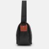 Вместительная повседневная женская сумка из натуральной фактурной кожи Borsa Leather черного цвета 95743 фото №4 Вместительная повседневная женская сумка из натуральной фактурной кожи Borsa Leather черного цвета 95743 modnotak фото - 4