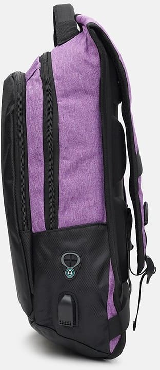 Черный женский рюкзак из текстиля с кодовым замком Monsen (21457)