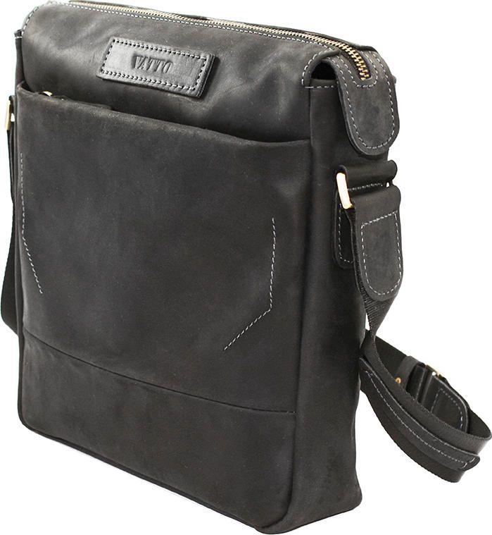 Повседневная мужская наплечная сумка из винтажной кожи VATTO (11685)