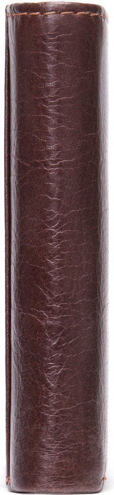 Мужское портмоне небольшого размера из коричневой кожи Vintage (2420245)