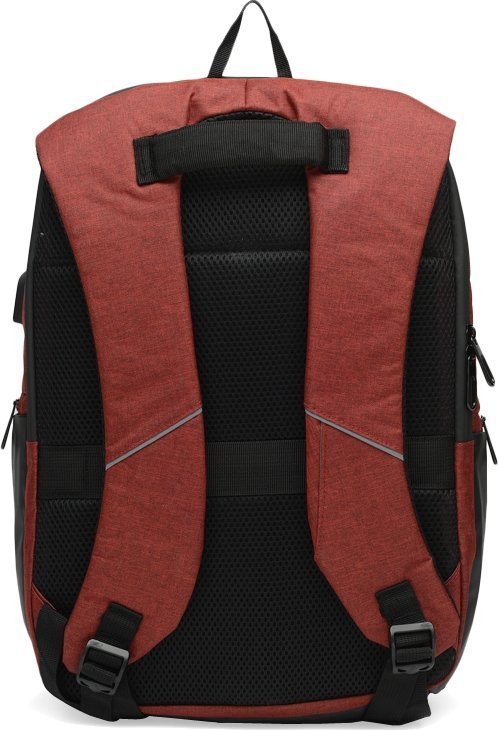 Червоний рюкзак із поліестеру з відділенням під ноутбук Monsen (56843)