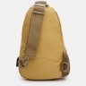 Чоловіча тактична сумка-слінг із текстилю кольору хакі Monsen (22160) - 3
