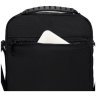 Текстильная мужская сумка-барсетка черного цвета с ручкой Confident 77443 - 9