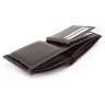 Коричневий шкіряний гаманець з тисненням під рептилію KARYA (0910-57) - 5