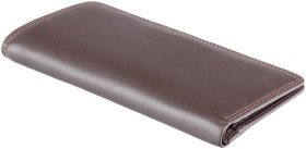 Мужской коричневый купюрник вертикального типа из натуральной кожи Visconti Big Ben 68843