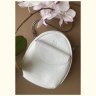 Белая женская мини-сумка из натуральной кожи флотар BlankNote Kroha 79043 - 2