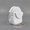 Белая женская мини-сумка из натуральной кожи флотар BlankNote Kroha 79043 - 4